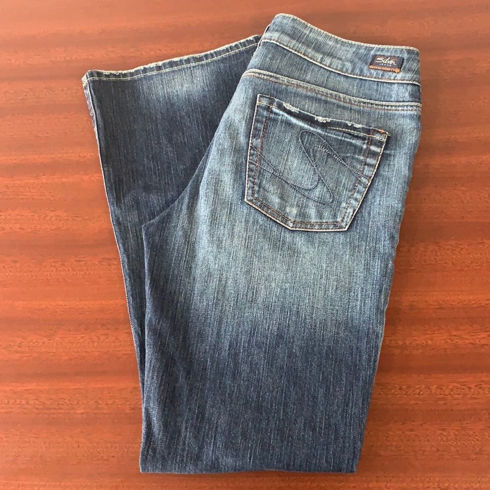 Silver jeans suki